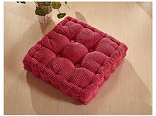 Pillowcase Cuscino per Sedia ordinario, Cuscino per Sedia da Ufficio, Cuscino per Supporto da Giardino, Arancione, Cuscino per Sedia in 1 Pezzo, 38 * 38 cm