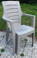 GDR Poltrona Sedia 4PZ Resina Cleopatra 60X56X89H ARREDO Giardino