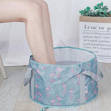 Lavabo pieghevole Resistente alle Alte Temperature, lavabo con Custodia, vaschetta per l'acqua con Manico, Comodo da trasportare