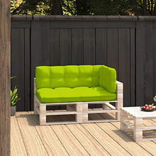 Buyounger Cuscini per Divano Pallet 3 pz Verde Brillante