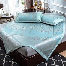 Materassino in Seta di Ghiaccio, 600D Ice Silk e 3D Maglia Traspirante, Rinfrescante e Confortevole Letto Matrimoniale, Lavabile (Color : B, Size : 1.8×2m)