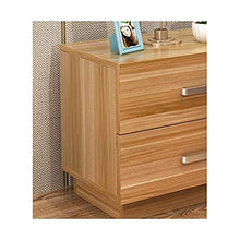 Comodino LHY- Cassettiera in legno massiccio, resistente, adatto per camera da letto, soggiorno, ecc. B