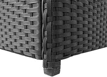 Baule da Giardino, Scatola di immagazzinaggio da giardino in PE Resistente all'acqua con coperchio, contenitore da giardino per patio Giardinaggio utensili, cuscini, accessorio per piscina, cuscini, u