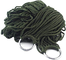 Cotone All'Aperto Camping Hammock Sedia Swing Stick Stick per Interni Esterni Esterno Cinturini per Viaggi Beach Beach Back Carrying Bag