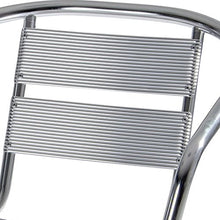VERDELOOK Alumine Sedia da Giardino in Alluminio, 54x59x74 cm, per arredo Esterni