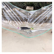 SCAHUN Telone da Telo Copertura Teloni Telone Telo Copertura Addensare All'aperto Balcone Trasparente PVC Parabrezza Panno Antipioggia,White-1×1.5m