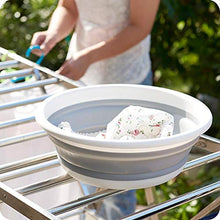 LIMMC - Lavabo da viaggio, portatile, pieghevole, per uso domestico, vasca in plastica, bacino di ammollo
