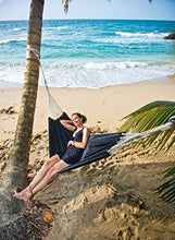 Amazonas Hammock AZ-1018290 Barbados Amaca, Black, Nero, 340x150x5 cm
