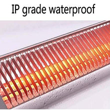 UYZ Riscaldatori per Esterni, ombrellone da Esterno a infrarossi da 2000 W IP65 Impermeabile per pergolato o Gazebo