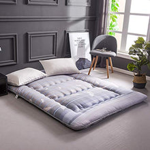 Love House - Tappetino pieghevole per il pavimento, in morbido poliestere, con doppio cuscinetto giapponese, per la camera da letto, per gli studenti, 135 x 200 cm