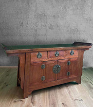 Asien Lifestyle Credenza cinese in legno di ulmo, 170 cm, colore: marrone