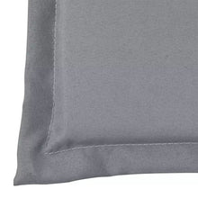Festnight Cuscino per Panca da Giardino Antracite/Grigio/Crema,Cuscino per Panchina da Giardino,Cuscino Longo