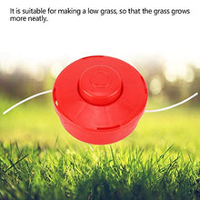 Rockyin Strimmer Bump Line Feed decespugliatore Erba Sostituzione Testina Universale (Red)