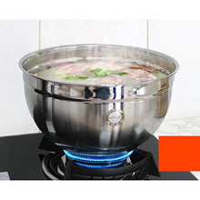 Weq Lavandino Rotondo in Acciaio Inox 304, lavabo, lavabo, lavabo, lavabo, Verdure, condimenti più Spessi e Profondi, lavabo, setaccio per Riso, Set da 2 Pezzi