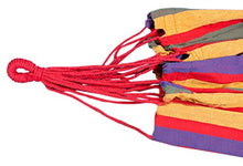 ISO TRADE Amaca da Giardino Terrazza Campeggio Colorato Cotone Max 150kg 185/82 cm 1126