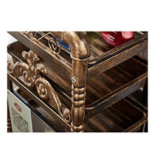 ChangDe Scaffale CHDE Carrello per Parrucchiere Attrezzo per Capelli Salone per Barbiere Bellezza per tinture Calde Mobile Mobile per Passeggino Multifunzione Carrello degli Attrezzi