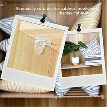 20 Pcs Wardrobe Partition Holder,seamless Nail-free Bracket Magic Hooks Fixing Clapboard Layer,heavy-duty Adhesive Hook Transparent Kit Load-bearing for Kitchen and Bathroom
