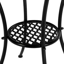 Set di tavolo da bistrot a mosaico resistente e durevole, ideale per piscina, salotti, camere da letto, balconi, prati, cortili, giardini (scrivania)