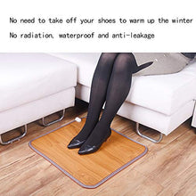 ZZLYY Vivere in Moquette Elettrico, la Temperatura è Uniforme e Non Si sente a Secco, Cuscini Termici, Piedi riscaldata Tappeto per Il Riscaldamento Invernale,B,30CMX50CM