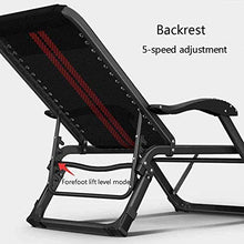BJH Sedia Pieghevole Sedia Portatile Regolabile Supporta 200 kg Sedia Pieghevole Zero Gravity Sedie reclinabili Sedie a Sdraio Poltrona Giardino Spiaggia