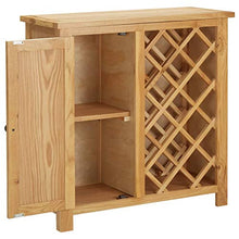 vidaXL Cantinetta per 11 bottiglie, 80 x 32 x 80 cm, rovere massiccio