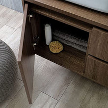 Kiamami Valentina Mobile Bagno SOSPESO SOTTOLAVABO 90 CM E Specchio LED Touch | Siena
