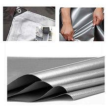MHBGX Telone Impermeabile per Esterni Resistente, con Occhielli per Teloni Leeri per Tende da Sole per Rimorchi da Camion 200G / M²,un,3,8X5,8 M