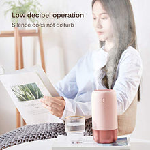 UTDKLPBXAQ Umidificatore Ricaricabile Silenzioso e Silenzioso con Luce Notturna da 500 ml
