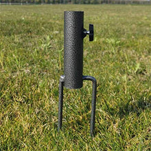 HUSHUI Mandrino da Giardino per Esterni Supporto per Manico per ombrellone
