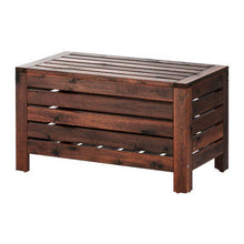 IKEA ÄPPLARÖ - Cassapanca da giardino, 80 cm, colore: Marrone