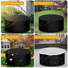 YULIAN 100x90 cm Cover per mobili da Giardino coperture Impermeabile 100x90 cm, terrazza Copertura da Tavolo da Giardino Rotondo, Acqua Impermeabile Impermeabile impermeabilizzante pianificatore.
