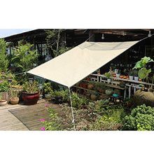 LYNN - Parasole rettangolare a vela UV, traspirante, per esterni, patio, giardino