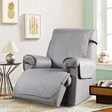 TAOCOCO Copridivano 1 posti elasticizzato reclinabile Divano Protector Slipcovers Grigio chiaro - Arredi Casa