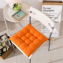 Pillowcase Cuscino per Sedia da Pranzo, Cuscini per Interni ed Esterni, Cuscino per Sedia Imbottito con Cravatta, Cuscino per Sedia da Giardino, Cuscino per Sedia da Pranzo 40x40 cm (Rosso) 2 X
