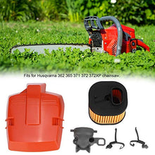 Rockyin HD Air Filter Holder Fit for Husqvarna 372XP 362 371 365 Adattatore di aspirazione Chainsaw