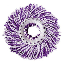 SSAYY Mop 2 Pezzi di Ricambio 360 Testa Rotante Easy Magic Microfiber Spinning Floor Mop Head per La Pulizia Domestica Pulizia del Pavimento Mop