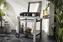 Cook'in Garden WT013T Media L carrello da barbecue/plancha, nero/argento