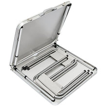 AMANKA Tavolino da PIC-nic incl 4 Sgabelli Tavolo da Campeggio 120x60x70cm Altezza Regolabile Pieghevole Formato Valigia Grigio Chiaro