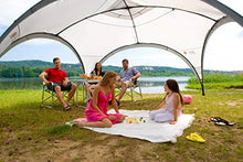 COLEMAN Event Shelter Tendone per Eventi, Grigio/Verde, 4.5 x 4.5 m
