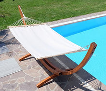 SAS 350cm XL Supporto deluxe in legno larice per Amaca con Amaca LUCIA di AS-S
