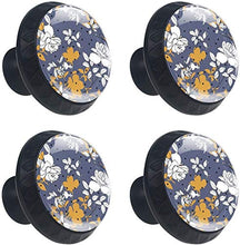 Roses Pomelli per Porta Set di 4 Pomelli per Mobili Manopole per Cassetti Cucina Armadio Vetro