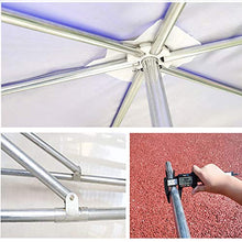 AYJS Ombrellone da Mercato, Ombrellone Rettangolari, Parasol, Altezza Regolabile, utilizzati in Giardini, Terrazze, Cortili, ECC, 2×3M, Blu, Rosso, Verde