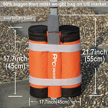 ABCCANOPY - Set di 4 sacchi per pesi per gazebo pop-up di qualità industriale, super resistenti