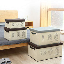 YWRD Storage Container Organizer Box Scatola Porta Giochi Bambini scatole per cubetti di stoccaggio scatole di immagazzinaggio cubo Gray,Small
