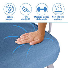 DREAMADE 2 in 1 Divano Letto Multifunzionale Poltrona Letto con Schienale Inclinabile (Blu)