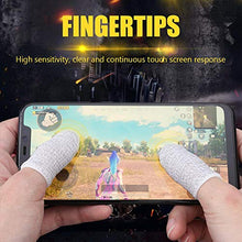 Jingjing 2 x copertura traspirante per dita del controller di gioco a prova di sudore pollice manica (A)