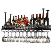 AMBH Bar Rack Hanging Wine Rack |Wine Rack Creativa Calice Rack Europea Capovolto Hanging Cup Holder |Wine Rack Rack Decoration Vino N20.02.11 (Size : 60cm)
