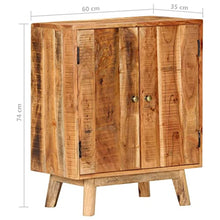 vidaXL Credenza 60x35x74 cm in Legno di Mango Grezzo