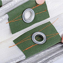 GGYMEI Telo Impermeabile Esterno, Telone Impermeabile Trasparente Compresse di Plastica Occhiello Facile da Piegare per Tempo Ventoso Pioggia E Neve 17 Dimensioni