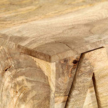 SKM Mobile Alfabeto 6 Cassetti 120x35x79 cm Legno Massello Mango